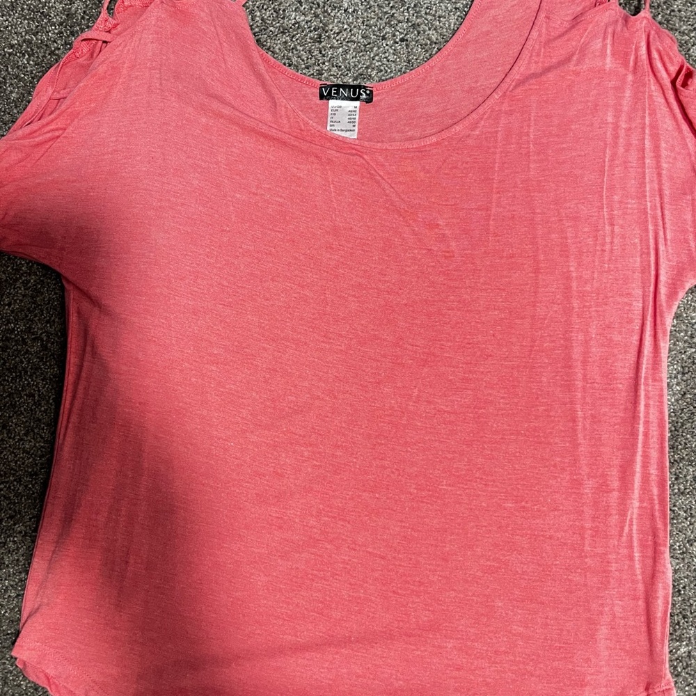 VENUS Coral Short Sleeve Women's Top